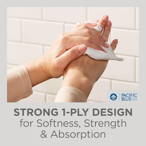 Georgia-Pacific Pacific Blue Select C-Fold Paper Towels 200 Count, White, Bulk Pack