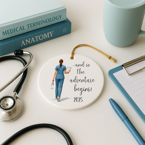 Nursing 2025 Graduation Gift, Nurse Ornament, Nurse Gifts For Women, Nurses Christmas Gifts, Nurse Appreciation Gifts For Women, New Nurse Gift, Christmas Gifts for Nurses