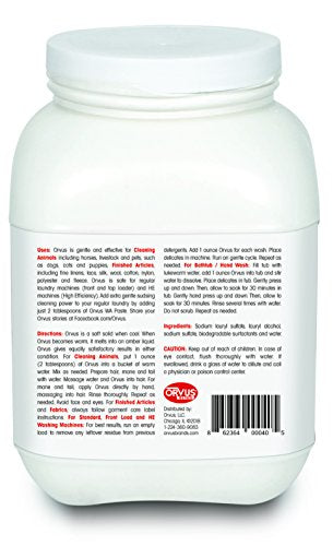 ORVUS WA Paste Cleaner - 120oz. Multi-Surface Detergent for Horses, Pets & Quilts