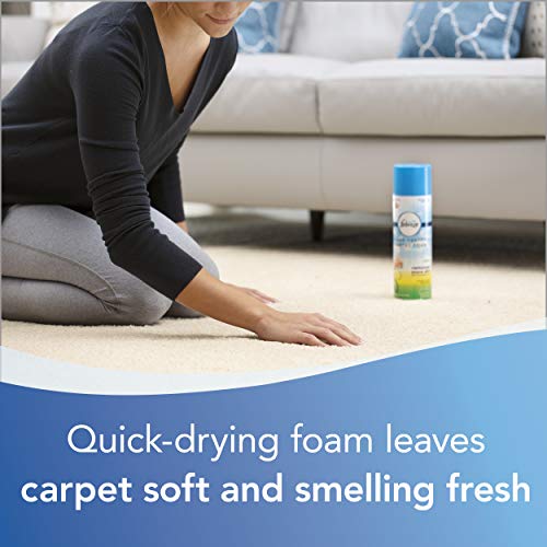 Heavy Traffic Carpet Foam Cleaner with Gain Scent - 4 Pack of 22oz, Febreze Variation