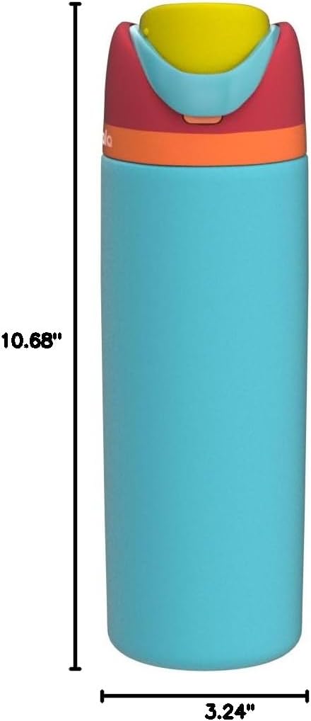 Owala FreeSip Insulated Stainless Steel Water Bottle - BPA-Free 24 Oz | Perfect for Travel, Summer Sweetness