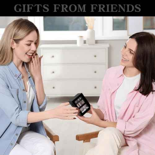 Anxiety Mini Bookshelf Miniature Library Decor with 60pcs Mini Books£¬Small Bookshelf Decoration for Book Lovers,Relieving Gifts to Get Rid of Your Anxiety (Black)