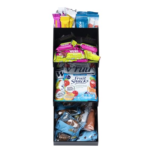 Condiment Organizer Stand 3-Tier Acrylic Coffee Station Countertop Storage