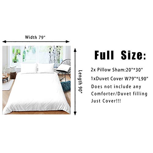 Feelyou Xmas Elk Deer Duvet Cover Set Kids Santa Claus Decorative Bedding Set Cute Penguin Comforter Cover Set for Women Men Room Decor Lightweight Navy Blue Bedspread Cover with 2 Pillow Cases