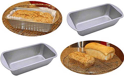 Bosrahl Bread Baking Pan Set - Loaf Pans Set of 3
