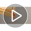 HIWARE Natural Bamboo Cutting Board 36x24 Inches with Juice Grooves Handle - Extra Large Kitchen Chopping and Charcuterie Board