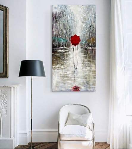 Diathou Ts22 Hand-Painted Landscape Oil Painting 47x23 Inches Wall Art