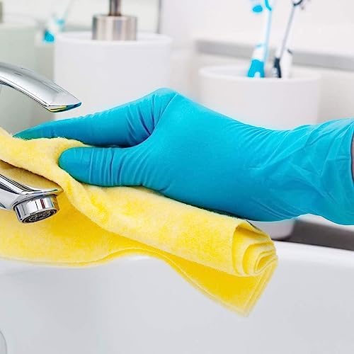 Blue Nitrile Exam Gloves - Latex-Free & Powder-Free, Small, Case of 1000