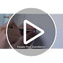GiveBest 1500W White Wall-Mounted Space Heater with WiFi & Remote Control