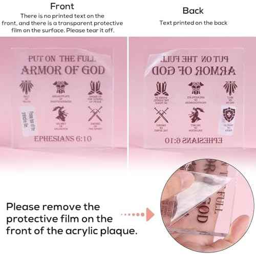 Pastor Appreciation Gifts for Women Men - Shejdgart Acrylic Heart Plaque with Wooden Stand Pastor Appreciation Day Gifts Religious Christmas Thanksgiving Birthday Gifts for Pastors Preacher Christian