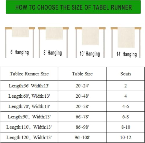 Forest Camouflage Table Runner 13x120in – Camo Conifer Oak Branches, SHElifestyle (W13"x L120")
