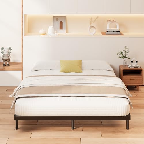Yicensen Queen Box Spring 1.6 Inch Low Profile Bunkie Board - Sturdy Support