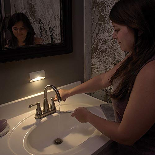 Wireless Battery-Powered LED Night Light - Motion Sensor, 3-Pack for Bedroom, Stairs, Nursery, Kitchen