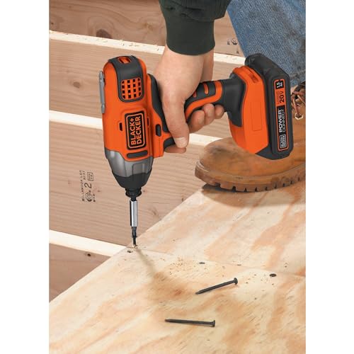 BLACK+DECKER 20V MAX PowerConnect Cordless Impact Driver Kit - Impact Wrench