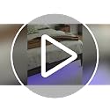 Queen Metal Platform Bed Frame with LED Light Strip & Charging Station - Heavy Duty Steel, Noise-Free, Easy Assembly, Black