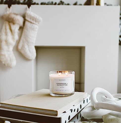 Calyan Wax Co. Apples & Maple Bourbon 3 Wick Scented Candle - 43 Hour