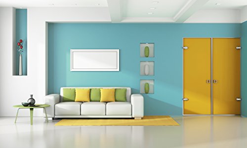 PRESTIGE Interior Paint and Primer in One, Bermuda Bay, Satin, 1 Gallon