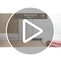 Vellure® Door Draft stoppers for Bottom of - NEW Premium Sweep/Door