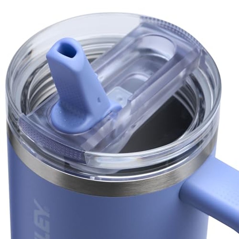 STANLEY Quencher ProTour Flip Straw Tumbler with Leakproof Lid 30 oz | Built-in Straw and Handle | Cup Holder Compatible for Travel | insulated Stainless Steel Cup | BPA-Free | Hydrangea