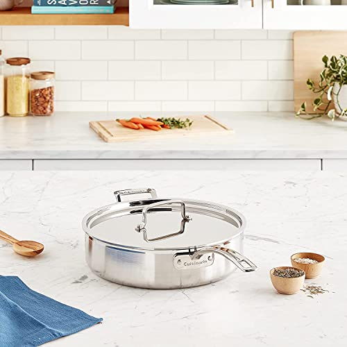 Cuisinart MCP33-30HN MultiClad Pro Triple Ply 5.5-Quart Saute