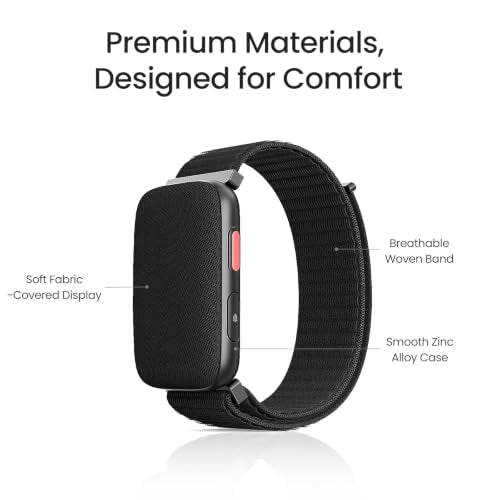 REACHER Vibrating Alarm Clock Watch, Silent Comfort Wake-Up Wristband