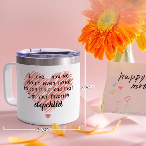 Gtmileo Stepmom Gifts, I'm Your Favorite Stepchild 14oz Insulated