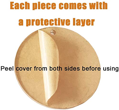 3.5 Inch Clear Acrylic Ornaments - 25 Pack Blank Christmas Decorations for DIY Crafts & Gifts