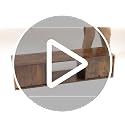 TV Stand for 55 60 Inch TVs with Storage Cabinets and Open Shelf