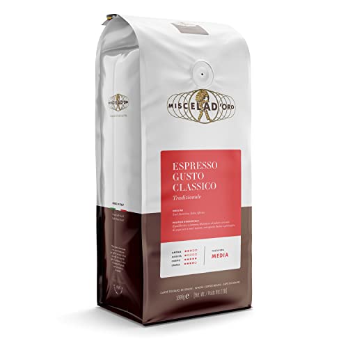 Espresso Beans 2.2 lb - Strong Chocolaty Medium Roast Coffee