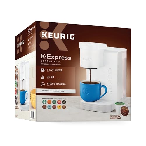 Keurig K-Express Essentials Single-Serve Coffee Maker - Compact, Fast Brewing