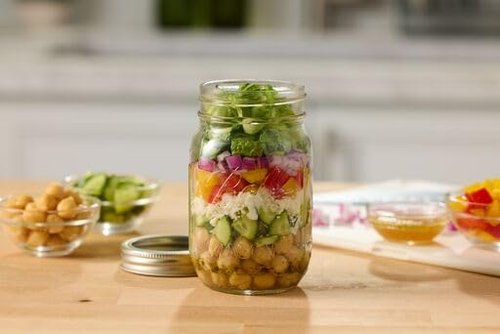 12 Ball Mason Jar with Lid - Regular Mouth - 16 oz by Jarden (Packs of 12)