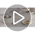 Redchef 16pcs Beige Ceramic Pots and Pans Set with Detachable Handles – Space-Saving Nonstick Cookware