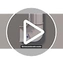 4 Inch 17 Ft Mini Split Line Set Cover Kit - White Variation