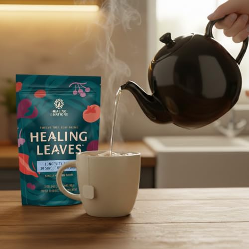 Healing Leaves, Longevity Blend Tea Bags- 30 Count