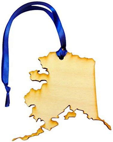 Handmade Wooden Christmas Ornament - State of Georgia - Westman Works USA