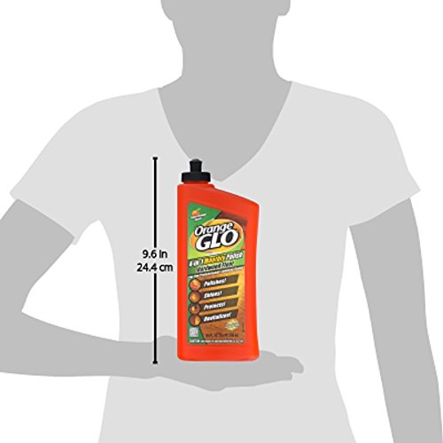 Orange Glo Hardwood Floor Polish 4-in-1 Monthly 24 Oz Pack of 4