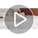 White 6-Inch Under Bed Storage Containers with Wheels Pack of 2 - Shoe & Clothing Organizer