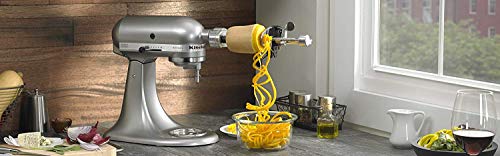 KitchenAid Stand Mixer Attachment Combo Pack with Spiralizer Beater & Recipe Book