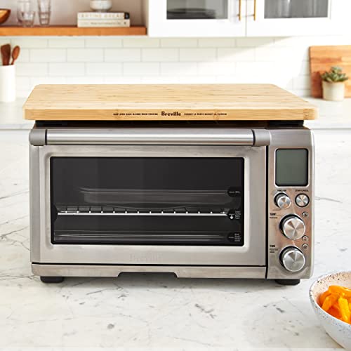 Breville BOV900ACB Bamboo Cutting & Serving Board 19.8" x 10.6" for Smart Oven Air Fryer