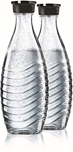 SodaStream Glass Carafe Pack of 2 for Aqua Fizz, Penguin & Crystal - Single Variation