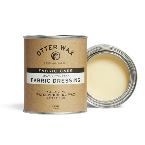Heat-Activated Waterproofing Fabric Dressing - 16 Ounce Beeswax Protectant for Jackets & Rain Gear - All-Natural, PFAS-Free, Made in USA