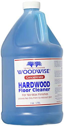 Woodwise 1 Gallon Concentrate No-Wax Hardwood Floor Cleaner - Eco-Friendly & Safe