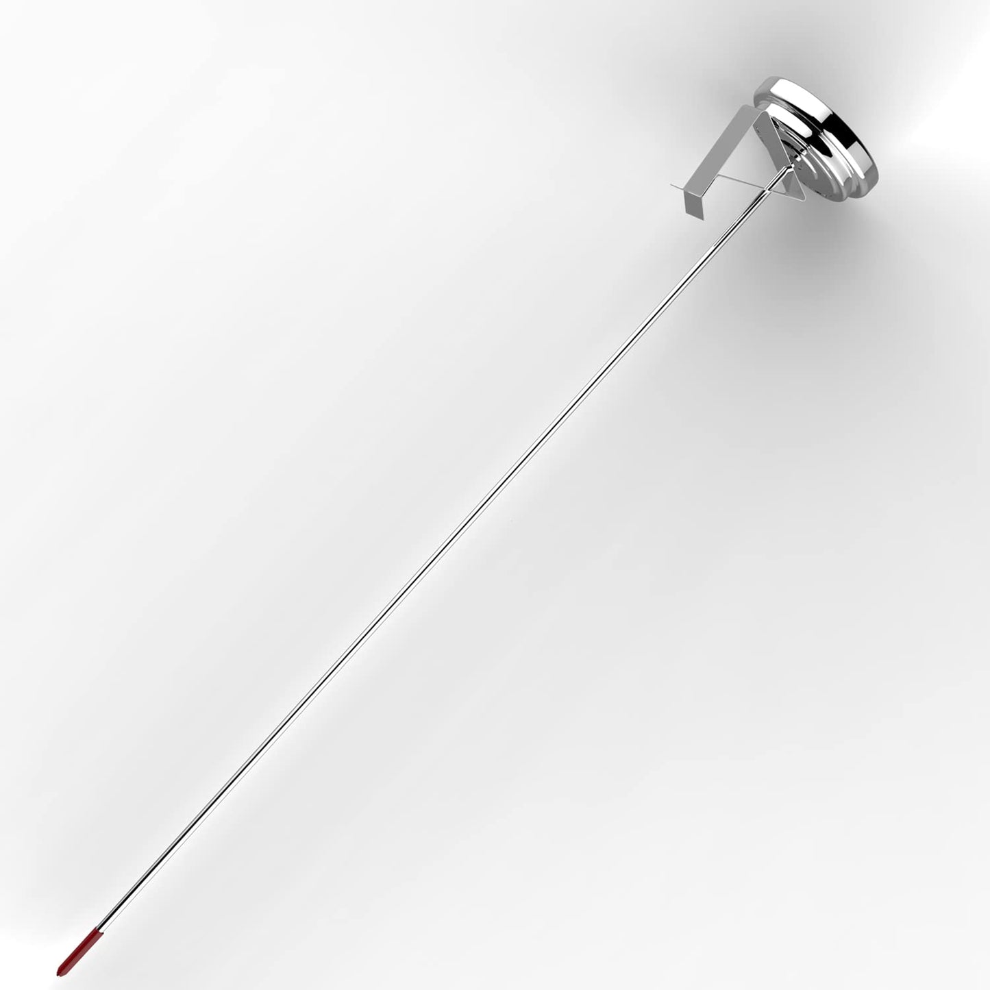 Lightbeam 16" Long Stem Deep Fry Thermometer (2 Pack) with Pot Clip, Instant Read 2" Dial Meat BBQ Turkey Thermometer Candy Thermometer for Deep Fry, Turkey, Grill, Candy & Coffee etc