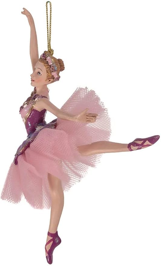 Buy Kurt Adler Sugar Plum Ballerina Christmas Ornament - Festive Holiday Decor