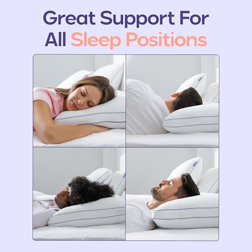 Adjustable Memory Foam Pillow King White - Customizable Loft, Support & Cooling