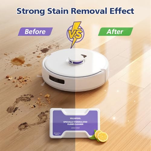 Robot Vacuum & Mop Floor Cleaning Solution for Narwal Freo Z Ultra - 2 Pack