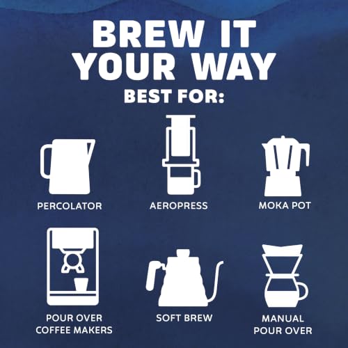 Dark Roast Whole Bean Coffee - Post Alley Blend, 6 Pack 12 oz