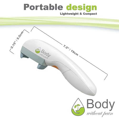 Electric Bottle Opener for Seniors - Automatic Battery-Powered Jar & Bottle Cap Opener