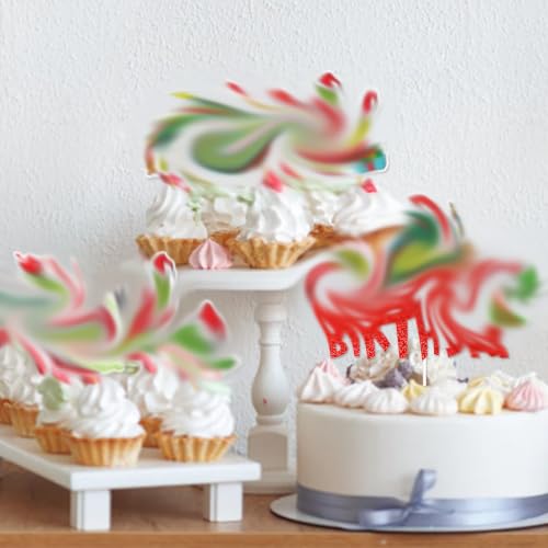 Green Monster Cake Topper & Cupcake Toppers Party Supplies Set