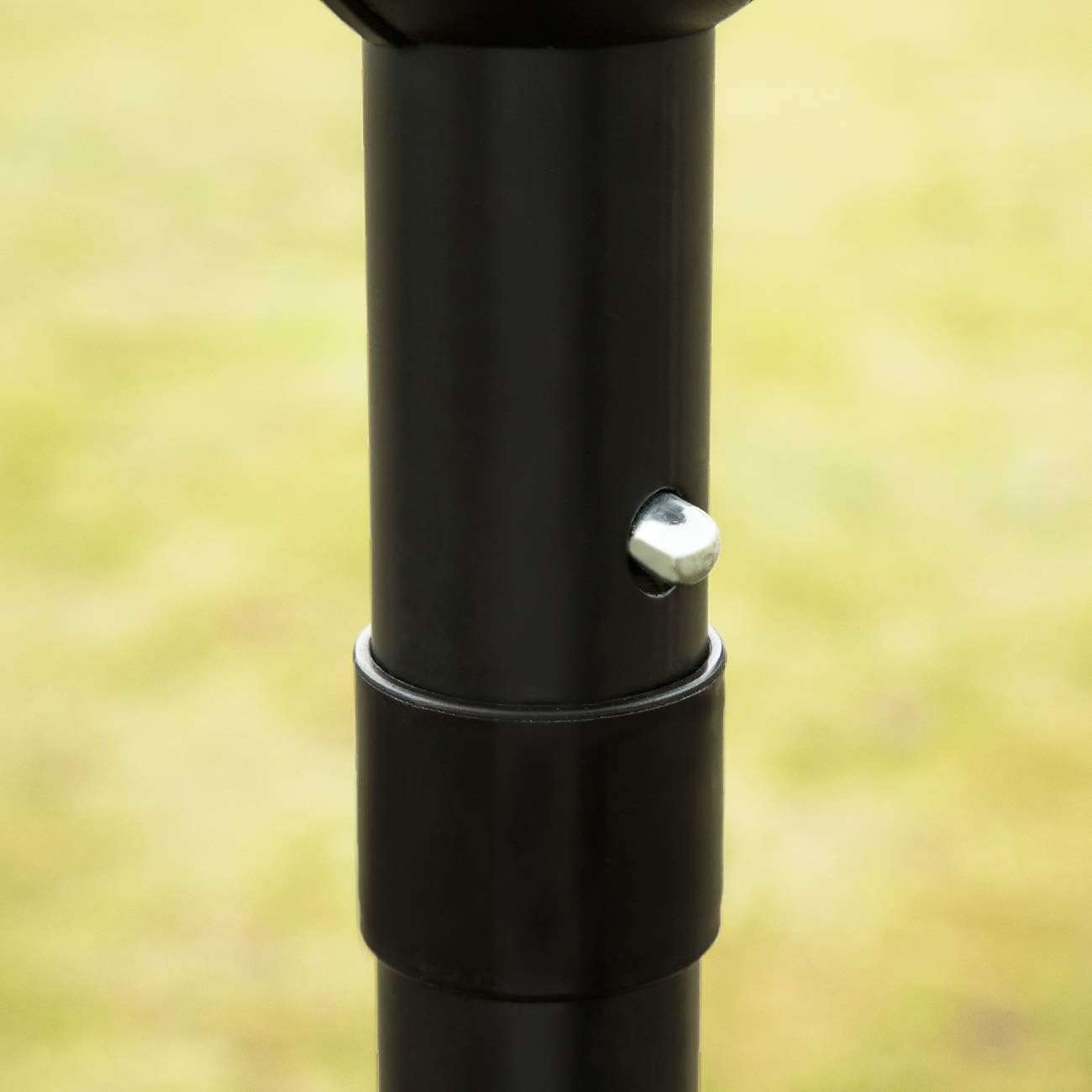 Sunnyglade 9' Patio Umbrella - Durable Outdoor Table Umbrella with 8 Sturdy Ribs | Black and White
